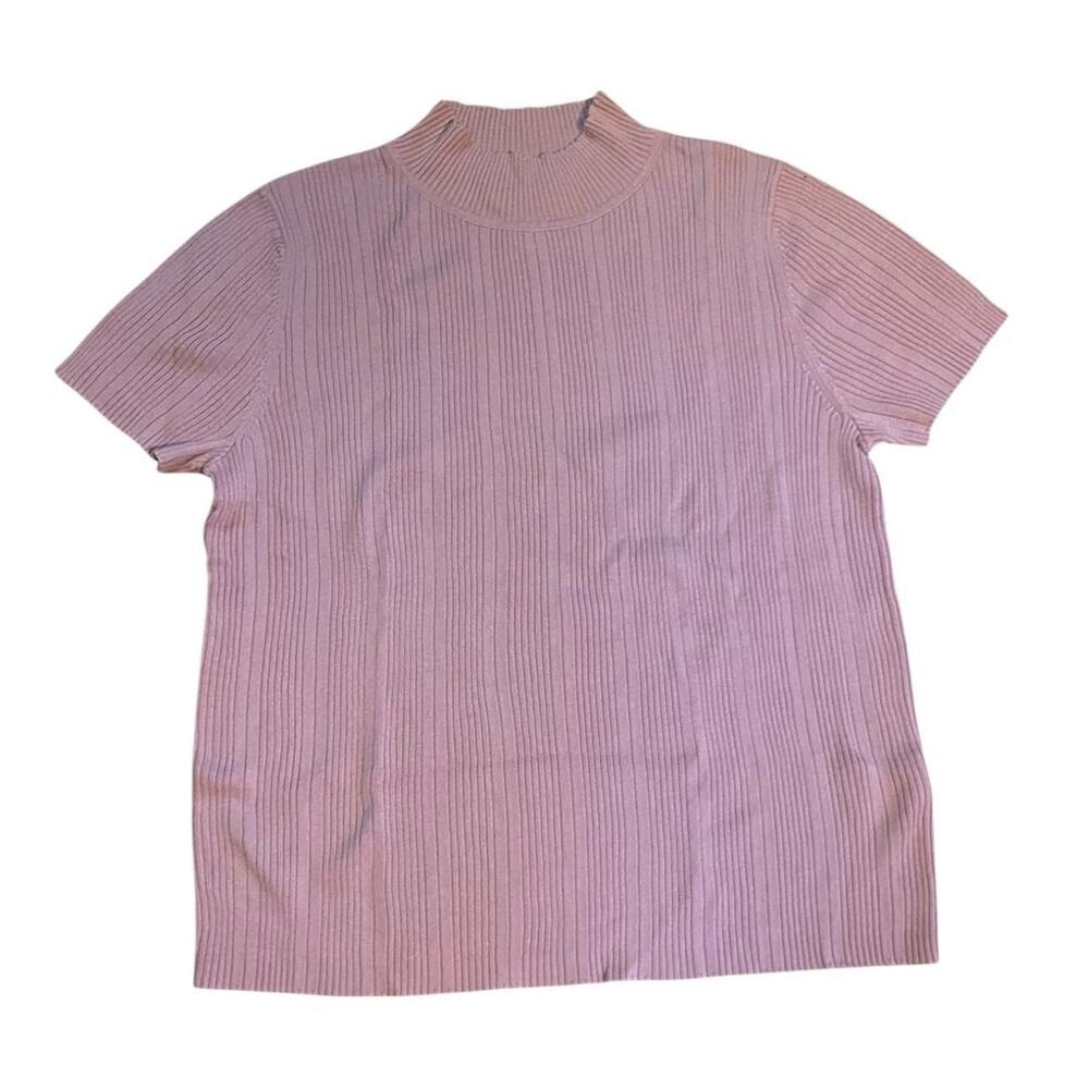 Sag Harbor Women's Pink Shirt Petite Large